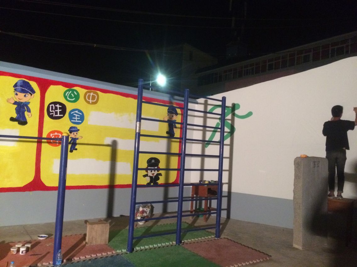 校園繪畫，室內裝飾畫